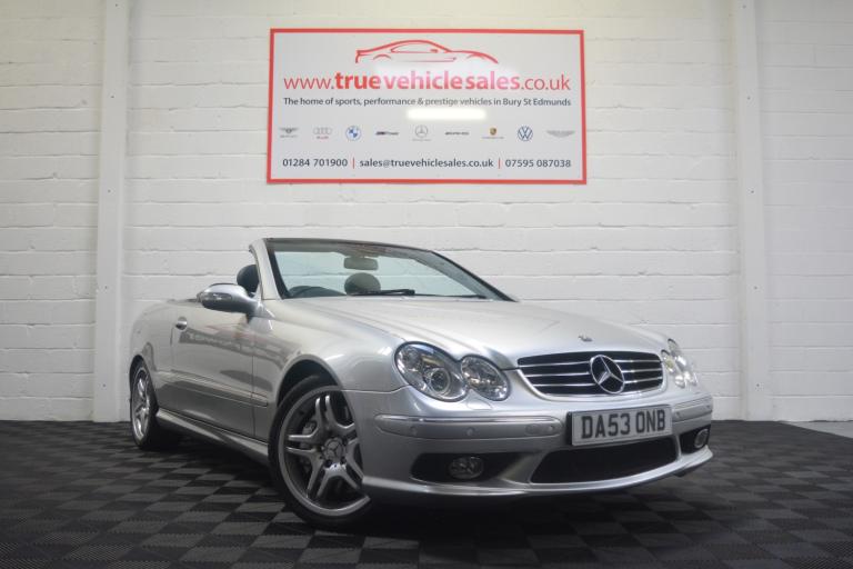 2003 Mercedes-Benz CLK CLK55 2dr Tip Auto CONVERTIBLE Petrol Automatic