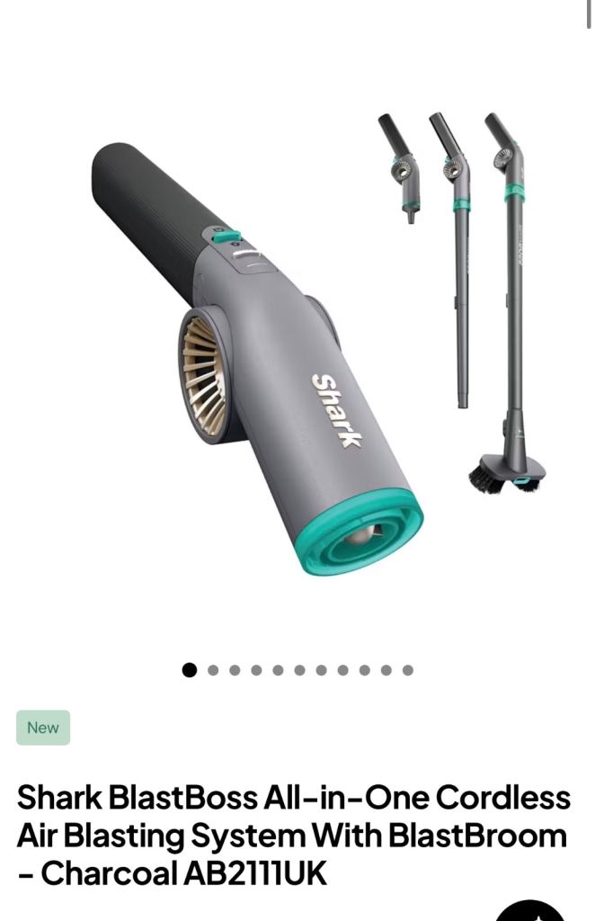 Shark BlastBoss All-in-one Cordless Blasting System