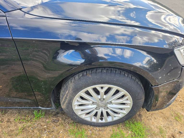 AUDI A3 8V Black 2018 FRONT Drivers Side WING FENDER PANEL Breaking Parts