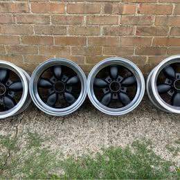 14 inch American Racing daisy wheels, UNILUG,  full set, refurbished