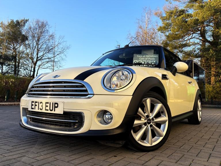 2013 MINI Convertible 1.6 COOPER GREAT SPEC CHILLI AND PEPPER PACK AND ONLY 35000 MILES !!! CONVE...