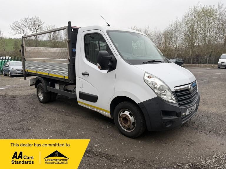 VAUXHALL MOVANO 2.3 CDTi 3500 BiTurbo HDT CAGED TIPPER