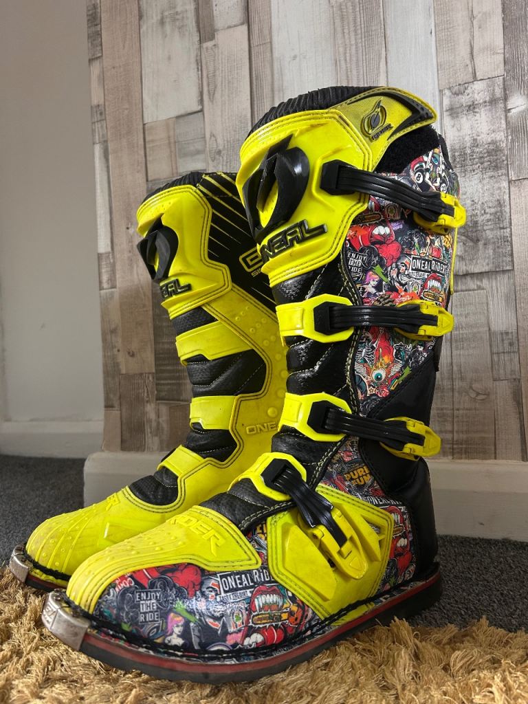 Oneal bike boots size 11