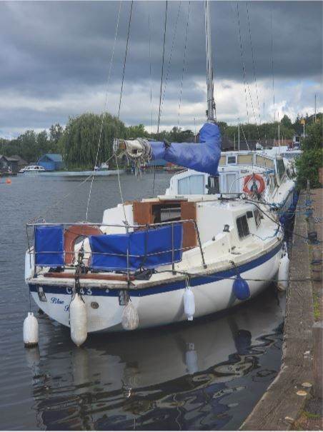 30ft Bermudan Sloop Yacht – Horning, Norfolk Broads