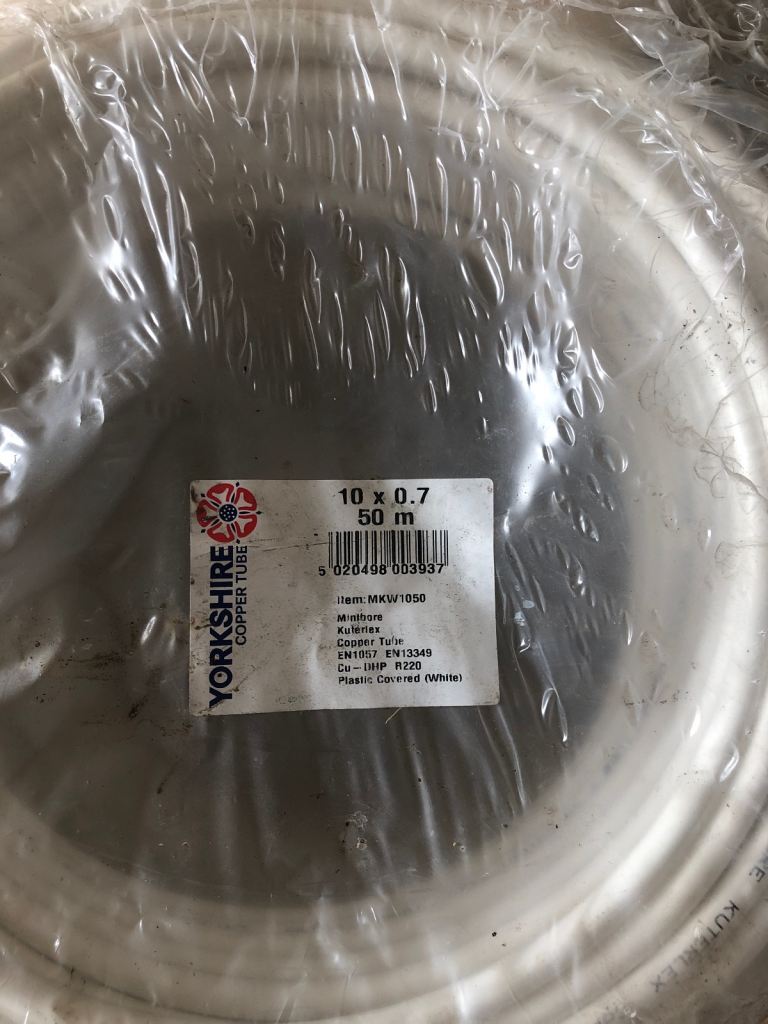 Yorkshire copper tube