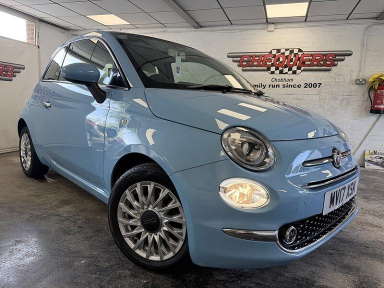 2017 Fiat 500 1.2 Lounge 3dr HATCHBACK PETROL Manual