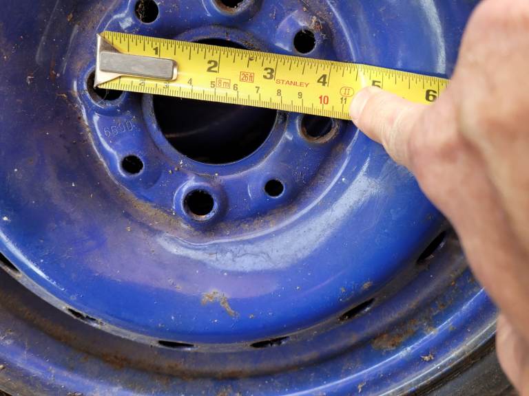 2 Of TRAILER WHEELS PAIR 13 INCH 100 PDC 57mm CENTRE BORE Spare Wheels