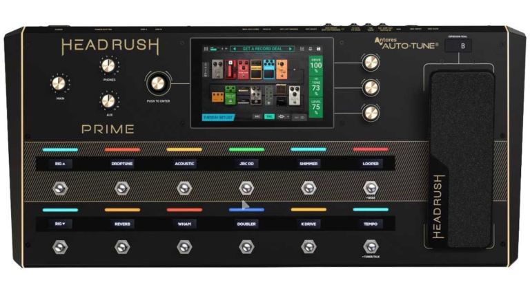 HeadRush Prime Floor Guitar Amp Modeller and Multi Effects Processor