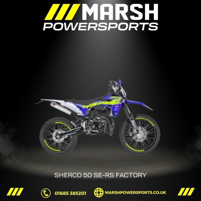 Sherco 50cc SE-RS Factory 2025 Model - Sherco Main Dealer - Reserve NOW!