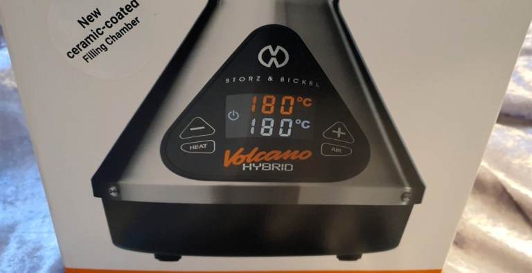 Hybrid Volcano Storz & Bickel Bluetooth includes Accessories Whip Balloons Chamber Manual £245 BOXED