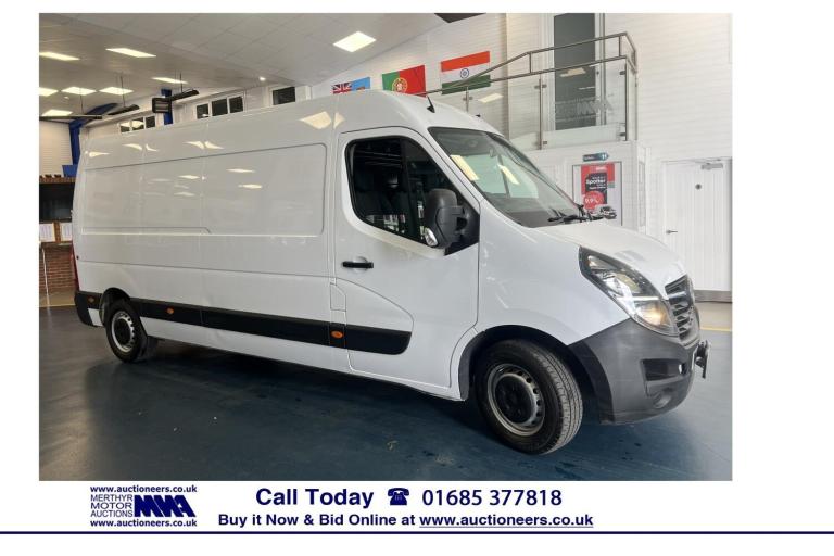 2021 Vauxhall Movano F3500 L3H2 2.3CDTI BI-TURBO 135PS LWB MEDIUM HIGH ROOF VAN (EURO 6) PANEL VA...