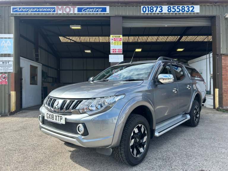 2018 Mitsubishi L200 Barbarian 2.4 DI-D 178 D/Cab 4WD 84k miles Canopy + VAT