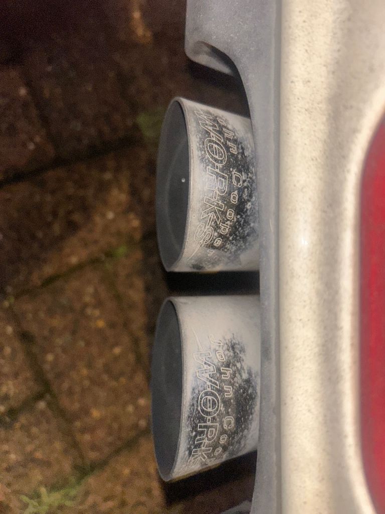 Mini Cooper S R52/R53 JCW John cooper works exhaust system Facelift 