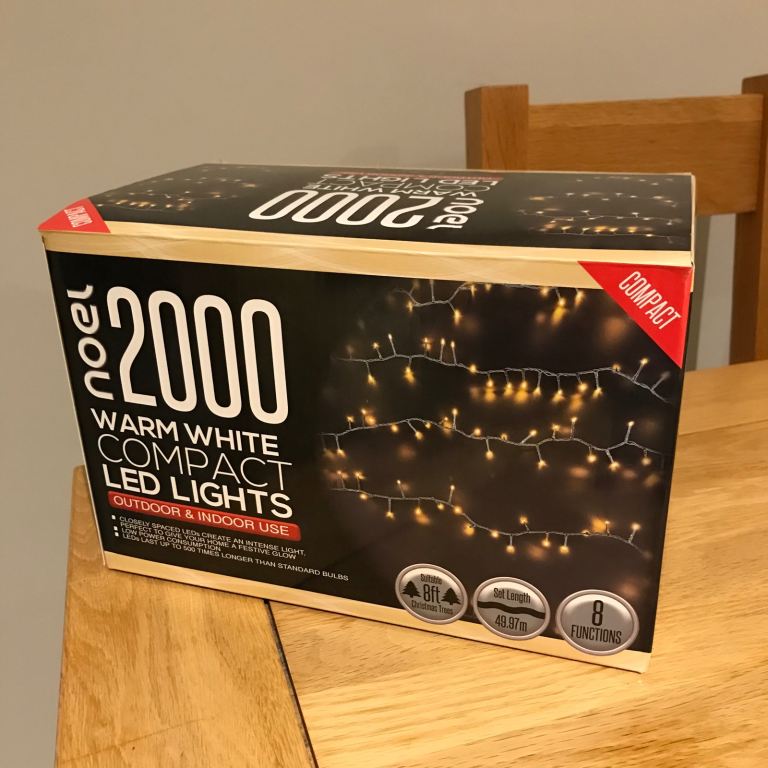 2000 new indoor and outdoor lights 