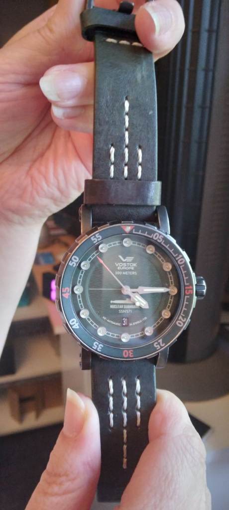 Vostok Europe SSN-571 Green Nuclear Submarine Automatic