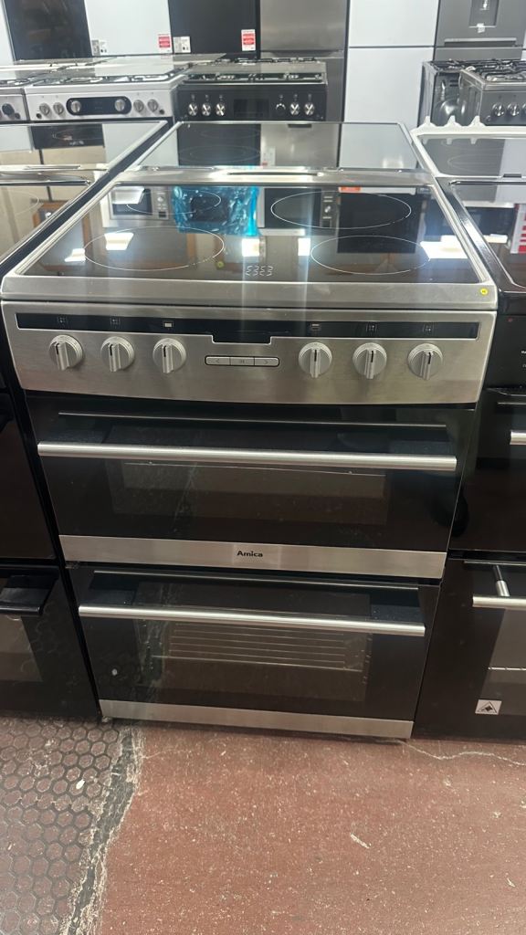 Freestanding Electric Cooker with Ceramic Hob – New