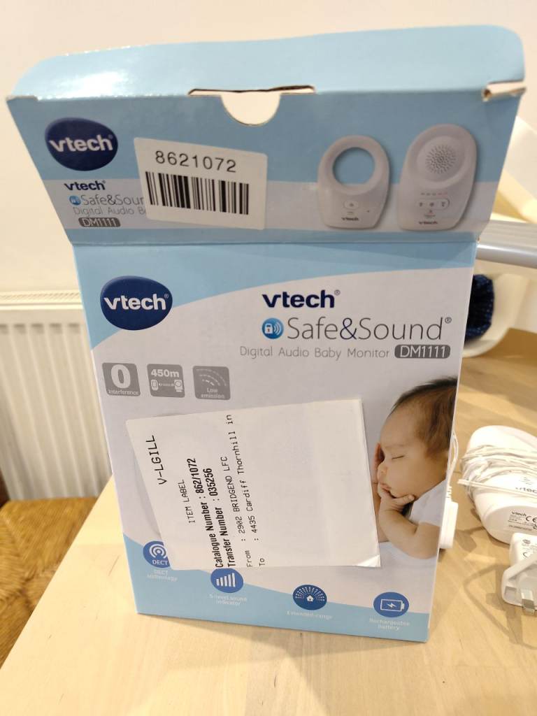 Vtech Safe&Sound Digital Audio Baby Monitor 