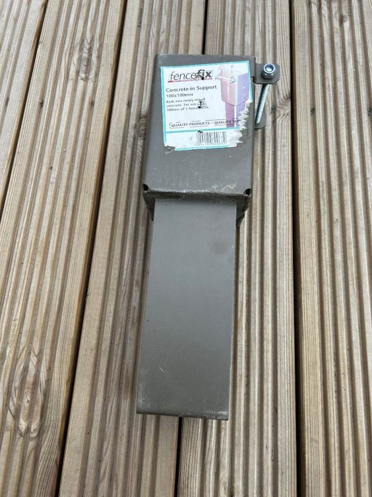 Sabrefix Concrete-In Post Support 100 x 100mm