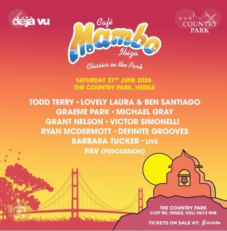 Cafe Mambo Ibiza Classics in the Park Tickets x 2