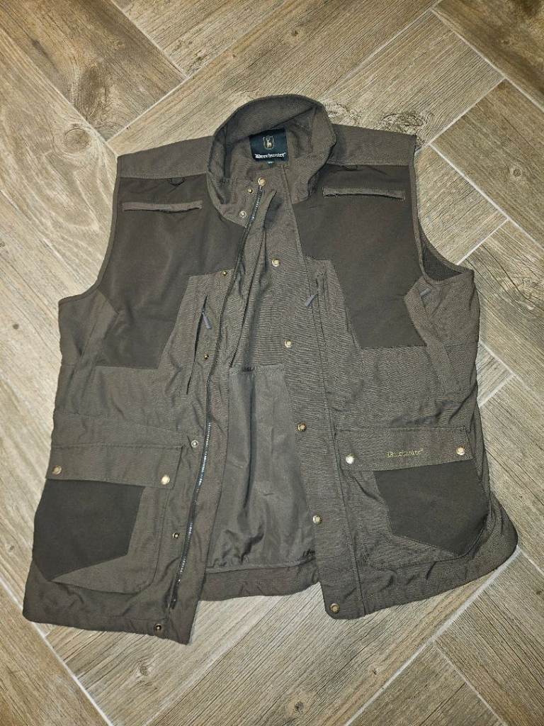 Deerhunter Shooting Gilet / Waistcoat – [3XL fits up to 52" chest) – Shooting, Fishing, Dog Walking