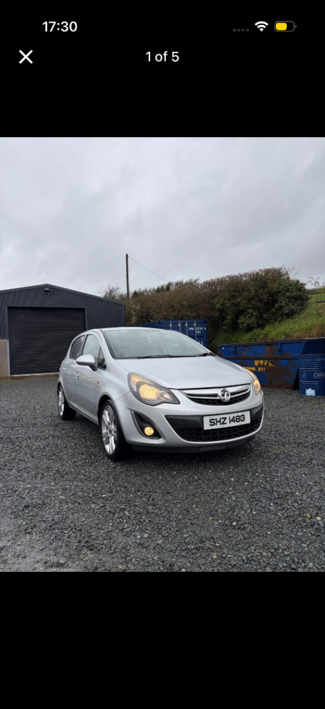 2012 Vauxhall Corsa 