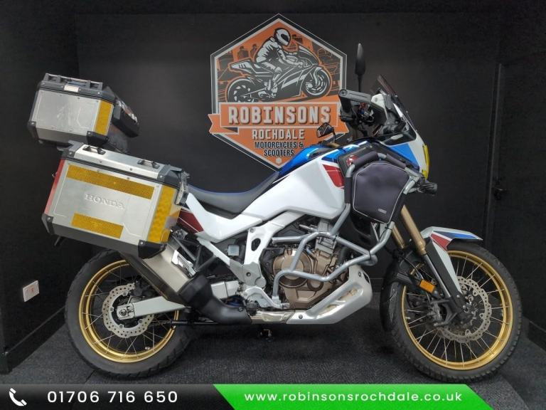 2023 23 Honda Africa Twin Adventure Sport with 15,733 miles.