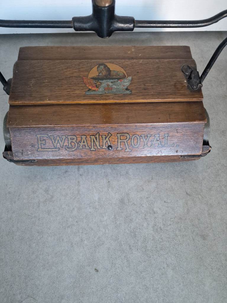 Vintage Ewbank Royal Wooden Carpet Sweeper