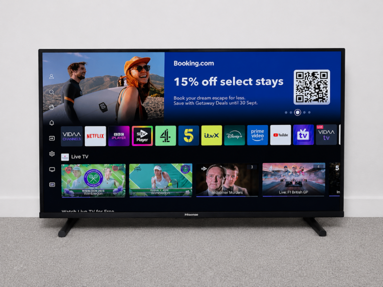Hisense 32” Full HD QLED Smart TV Like New (RRP £199)