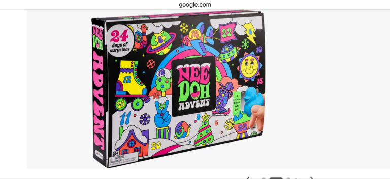 Brand New Nee Doh Advent Calendar - 24 Squishy Surprises