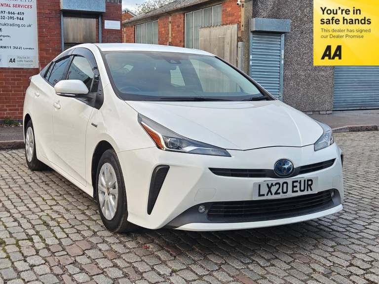 2020 Toyota Prius 1.8 Hybrid 5dr 5 Seats Hatchback Petrol/Electric Hybrid Automatic