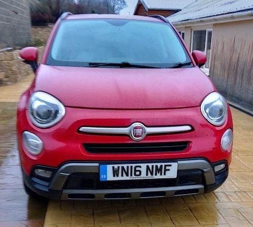 Fiat, 500X 4WD, Hatchback, 2016, 4X4 Auto, 1956 (cc), 5 doors