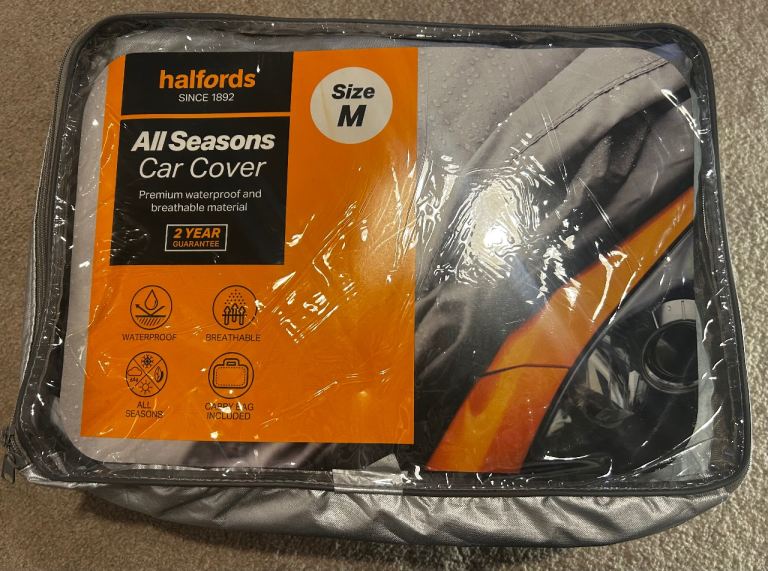 Halfords Medium car cover New
