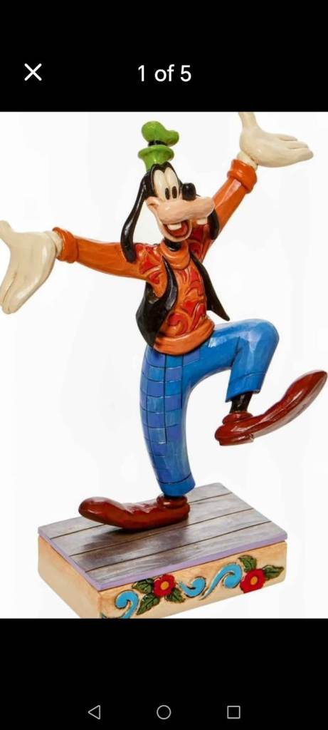 image for Jim Shore traditions Disney Goofy 22cmofy 
