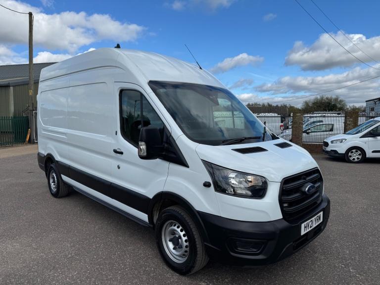 2021 Ford Transit 350 2.0 EcoBlue 130ps H3 Leader Van LWB RWD UTLITY AIR CON CRUISE FSH PANEL VAN...