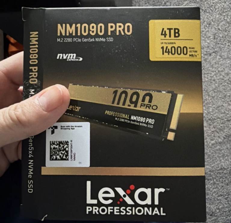 MINT Lexar SSD NM1090 PRO 4TB PCIe NVMe SSD