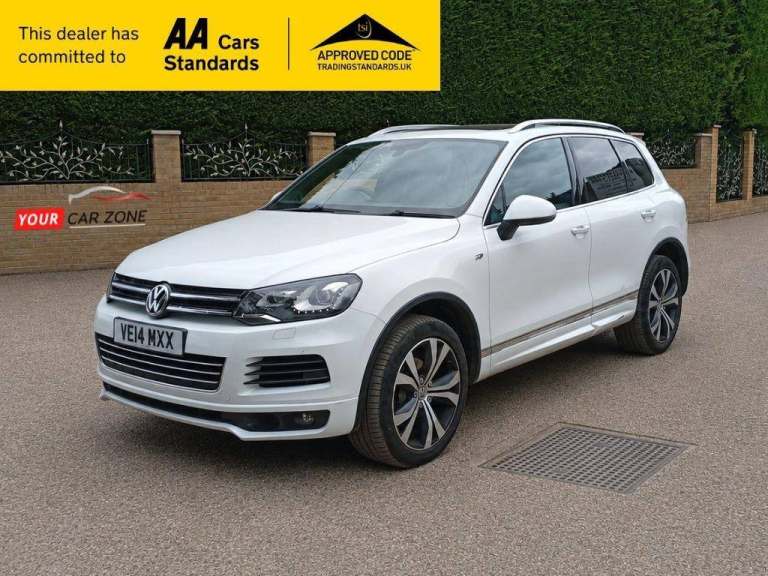 2014 Volkswagen Touareg 3.0 TDI V6 BlueMotion Tech R-Line Tiptronic 4WD Euro 5 (s/s) 5dr Suv Dies...