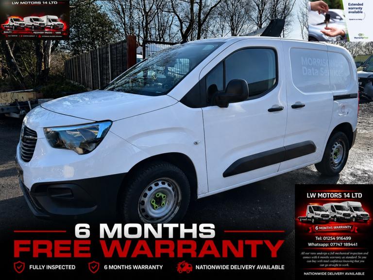 VAUXHALL COMBO CARGO 2000 1.5 DYNAMIC L1H1 TURBO D BLUEINJECTION 2021 21 REG