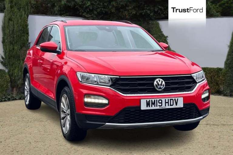 2019 Volkswagen T-Roc 1.0 TSI SE 5dr- Parking Sensors Manual Hatchback Petrol Manual