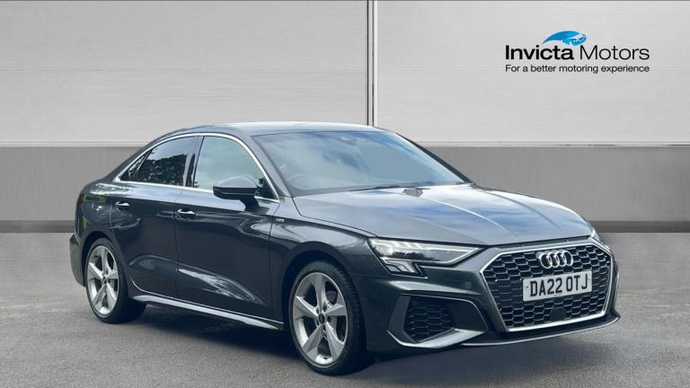 2022 Audi A3 35 TFSI S Line 4dr S Tronic - MMI Navigation - Rea Petrol