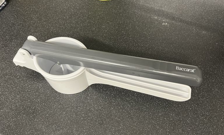 baccarat handheld pasta maker