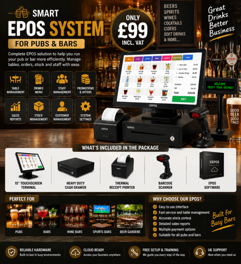 Smart Pub & Bar EPOS System