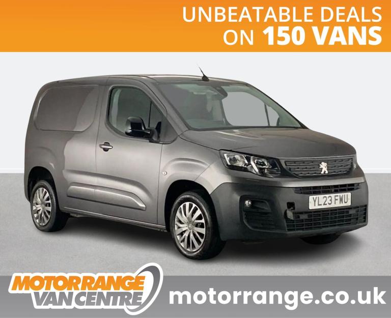 2023 Peugeot Partner 1000 1.5 BlueHDi 100 Asphalt Premium + Van Panel Van DIESEL Manual
