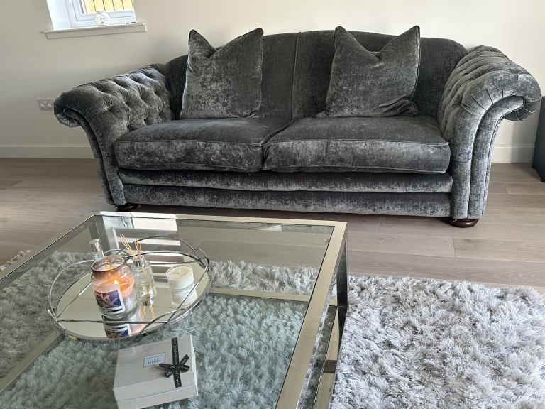 DFS Country Living Charcoal 4 + 2 seater available