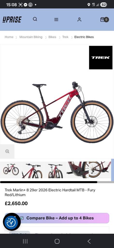 Trek marlin +8 