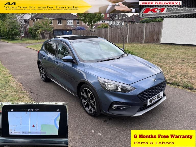 2020 Ford Focus 1.0 EcoBoost 125 Active X 5dr HATCHBACK Petrol Manual