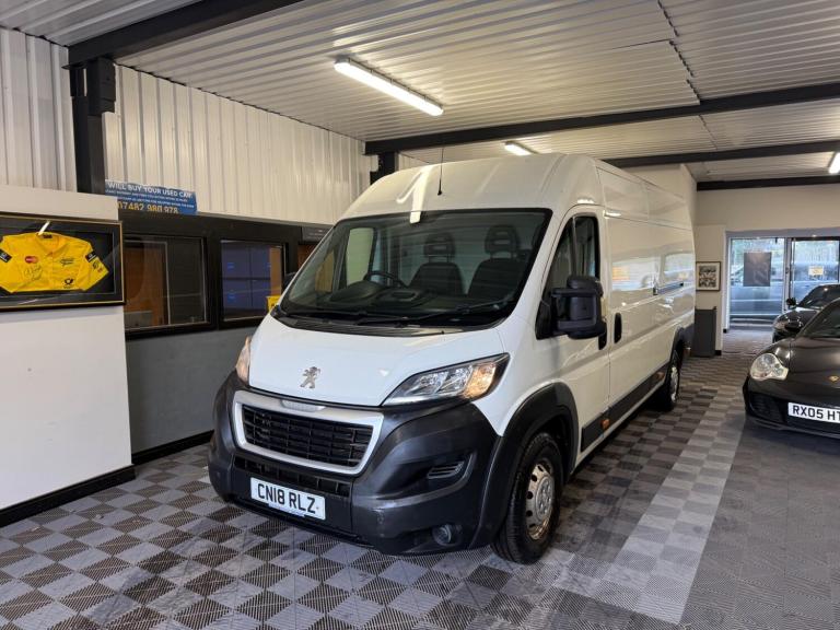 2018 Peugeot Boxer 2.0 BlueHDi H2 Professional Van 130ps PANEL VAN DIESEL Manual
