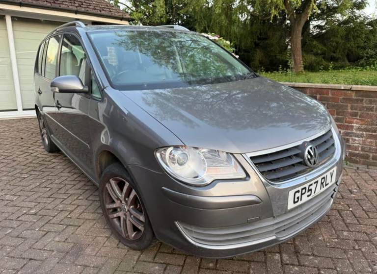 VW, Volkswagen, TOURAN, MPV, 2007, Manual, 1968 (cc), 5 doors, 7 Seater, Long MOT