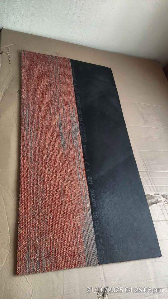 carpet tiles, new