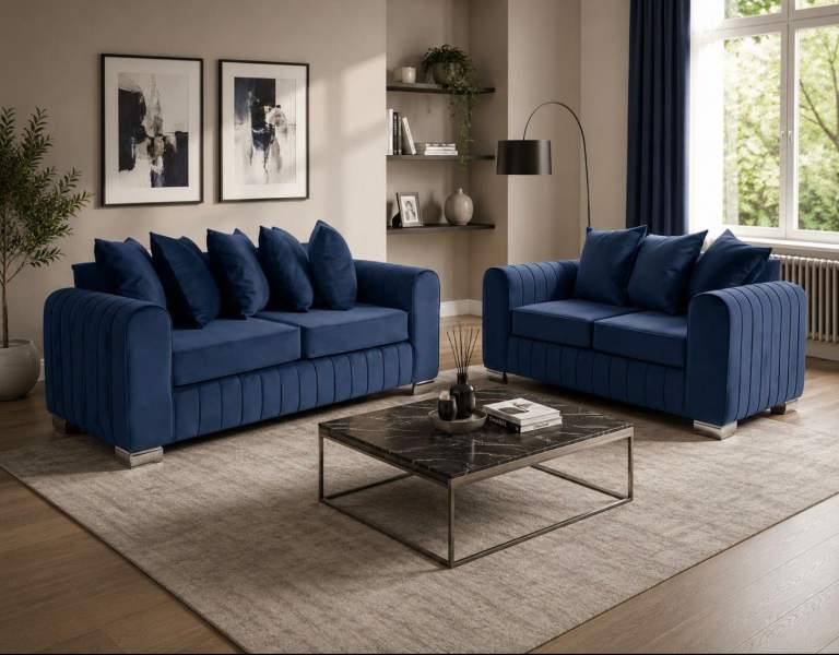 Brand new Luxury Lily 3+2 sofa set available in a variety of colours