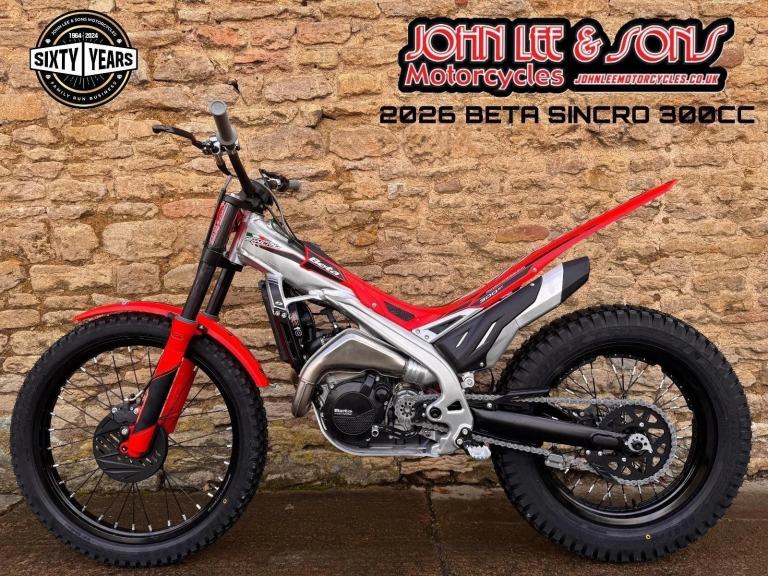 Beta Sincro 300cc Trials Bike, Brand New 2026 Model, In Stock & Ready Today